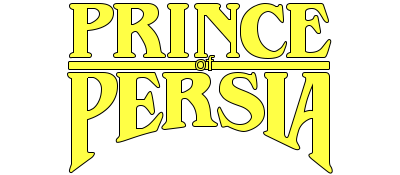 Prince of Persia logo for Sega Mega Drive